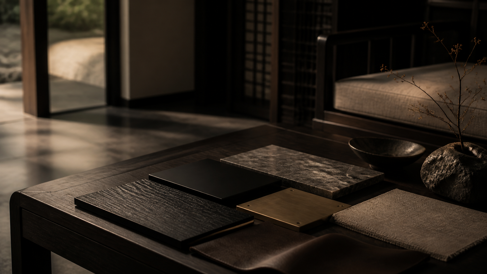 Wenge wood material study