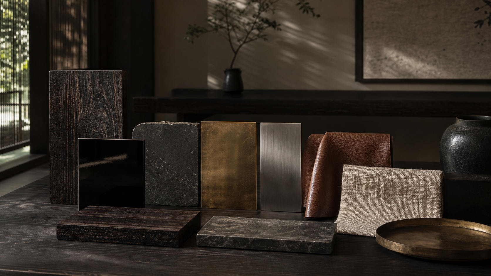 Kwanisty material samples