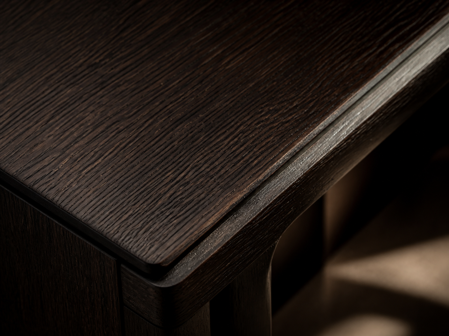Wenge wood grain detail