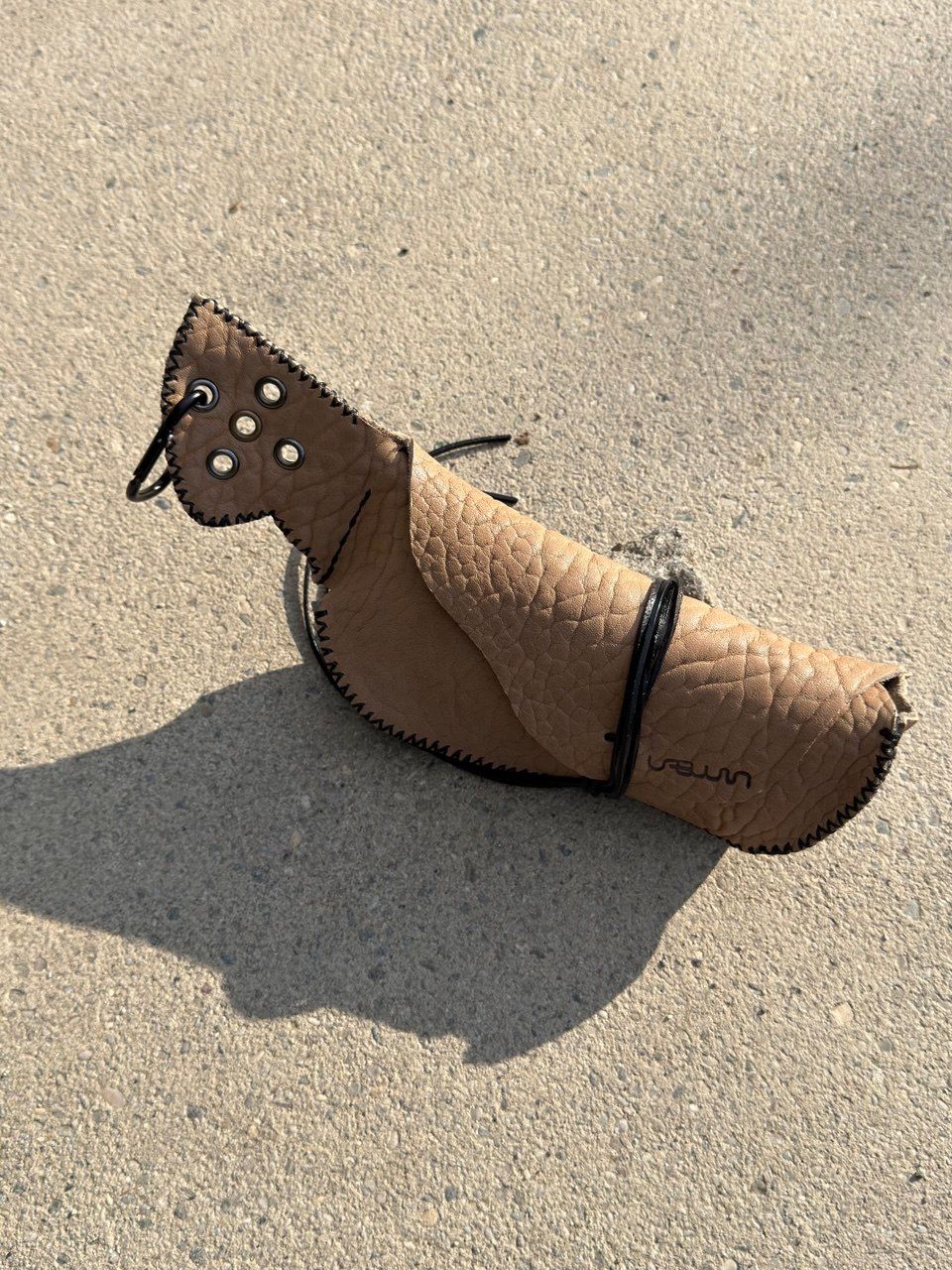 leather pouch for mammoth goggles - limited collection