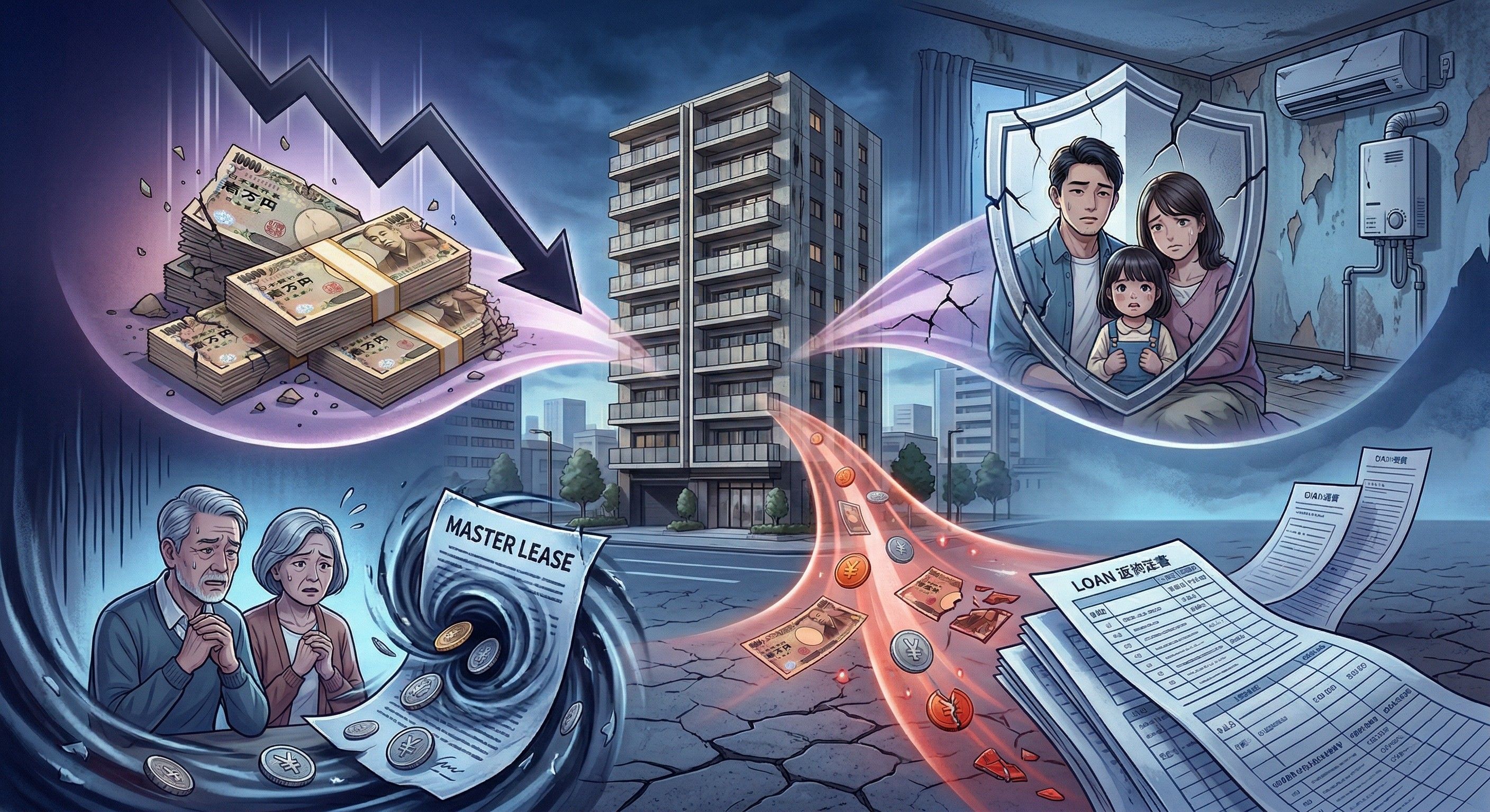 ワンルーム投資の「3つの闇」