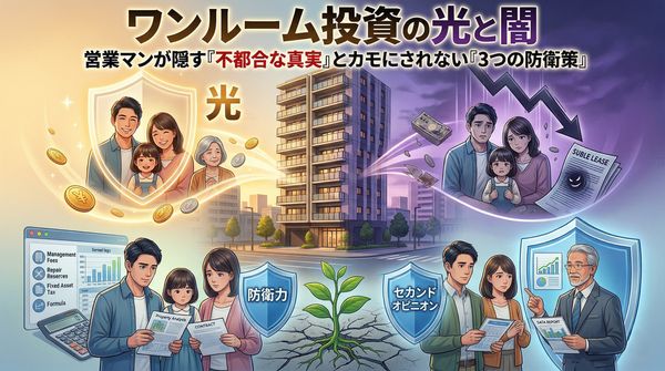 【注意喚起】ワンルームマンション投資の光と闇。営業マンが隠す「毎月赤字」の罠