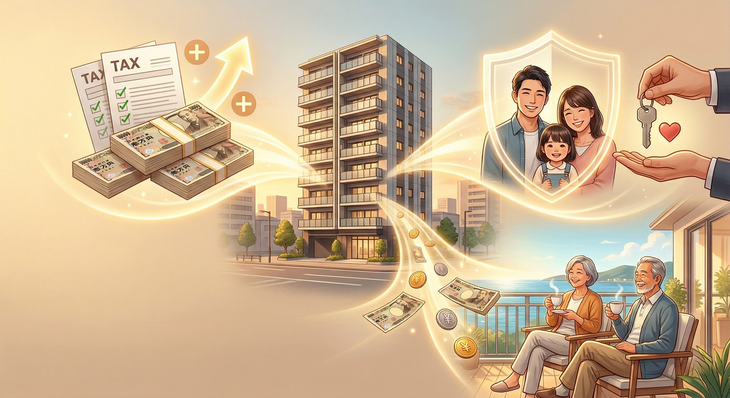 ワンルーム投資の「3つの光(営業トーク)」