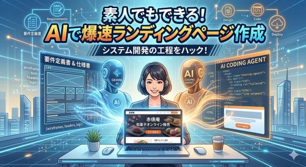 知識ゼロからAIで作る！システムエンジニア流・売れるLP爆速作成術②