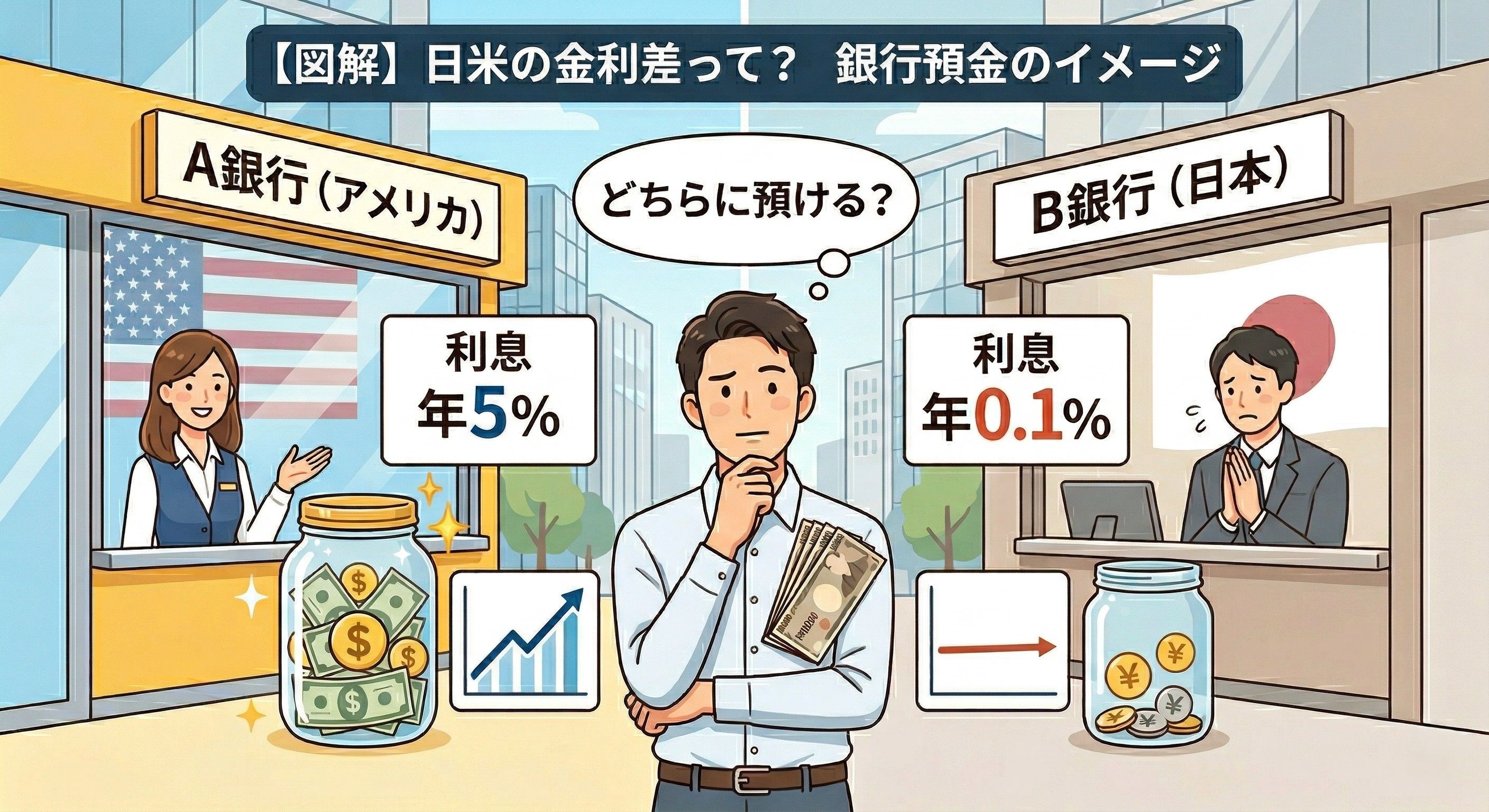 銀行預金イメージ