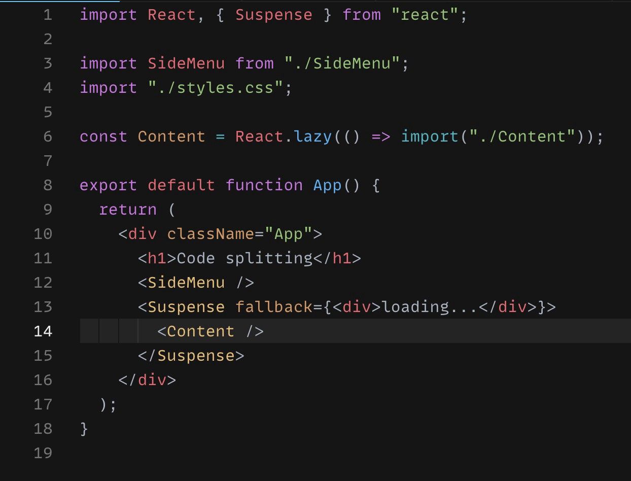 ReactJS Code Splitting in 3 minutes
