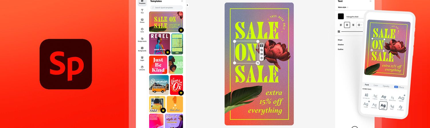 Adobe spark to improve the design of your brand