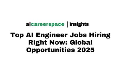 Top AI Engineer Jobs Hiring Right Now: Global Opportunities 2025