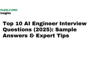 Top 10 AI Engineer Interview Questions (2025): Sample Answers & Expert Tips