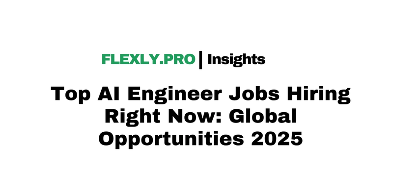 Top AI Engineer Jobs Hiring Right Now: Global Opportunities 2025