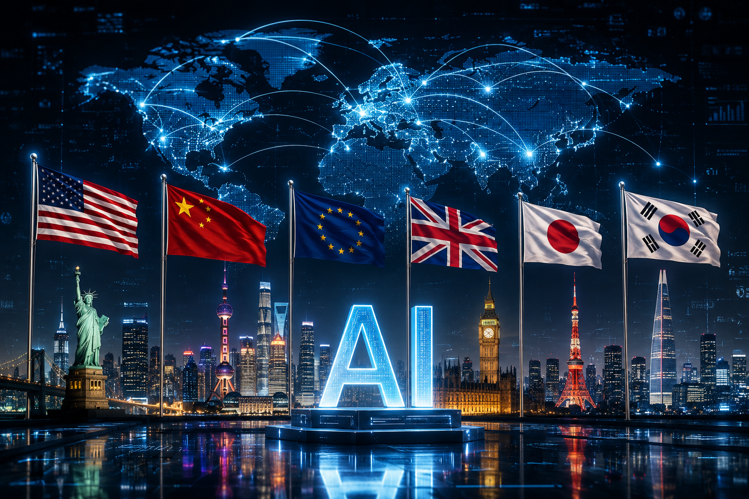 The Countries Winning the AI Race and What’s at Stake