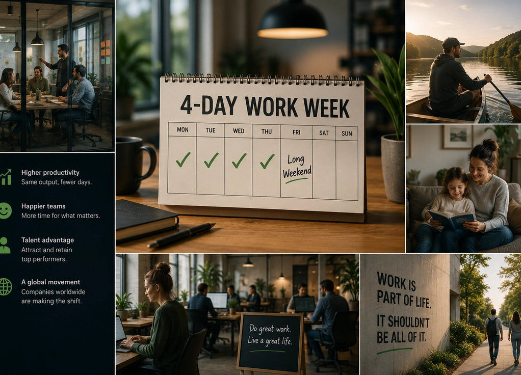 The Quiet Rise of the 4-Day Work Week