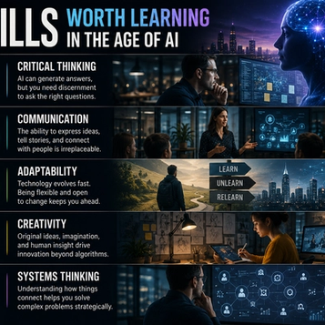 5 Skills Worth Learning in the Age of AI