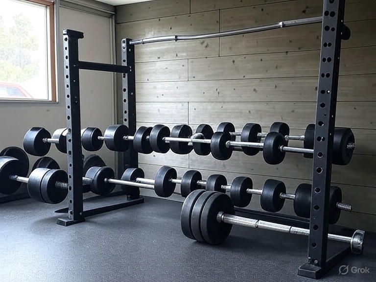 How to build the perfect garage gym on a budget