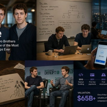 How Stripe’s Two Brothers Quietly Built One of the Most Valuable Startups Ever