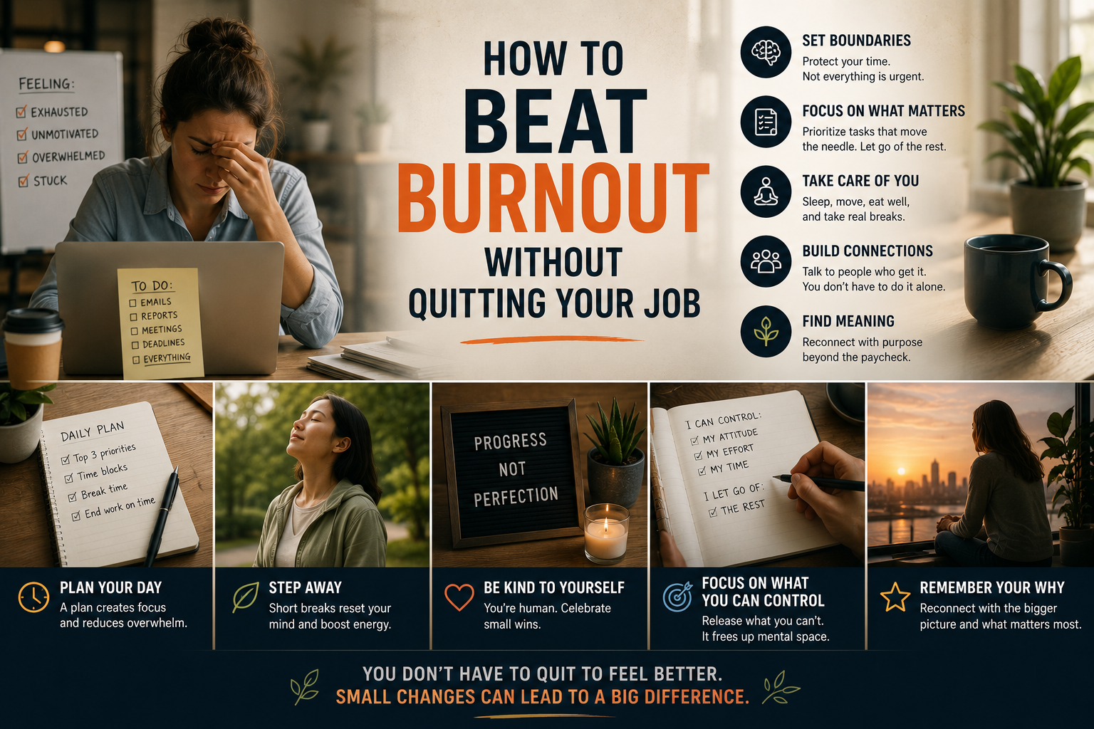 How to Beat Burnout Without Quitting Your Job