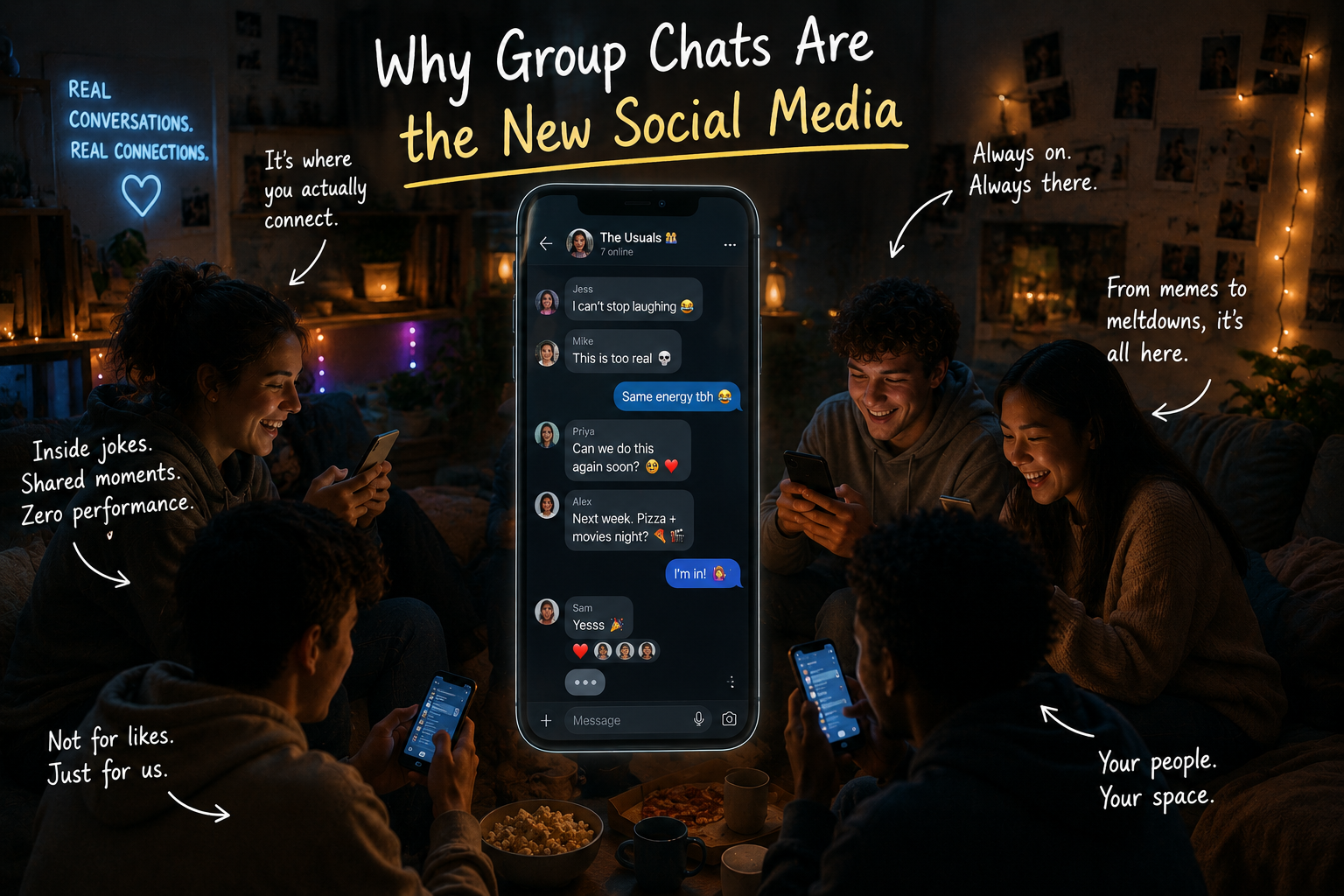 Why Group Chats Are the New Social Media
