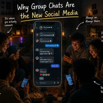 Why Group Chats Are the New Social Media