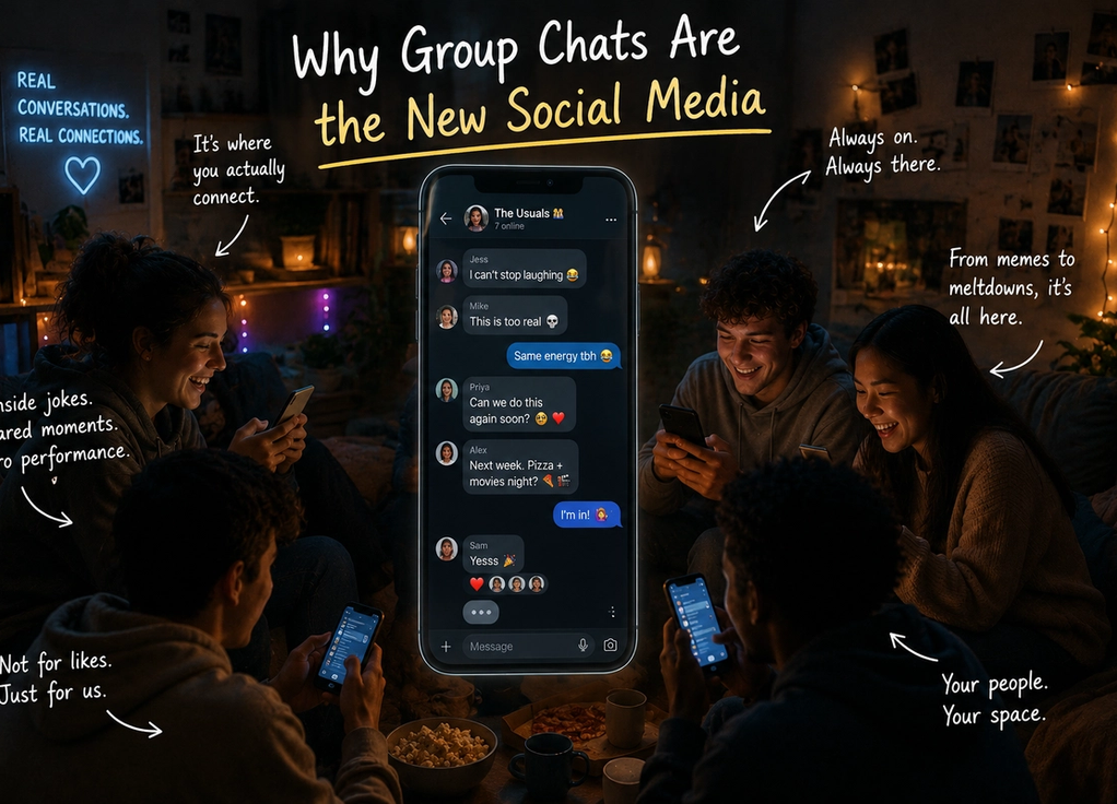 Why Group Chats Are the New Social Media