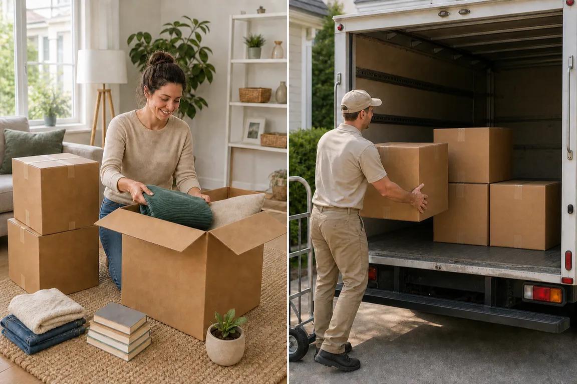 Pack and schedule a pickup
