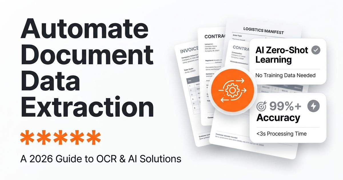 7 Best OCR Data Extraction Solutions (2026) — AI vs Legacy