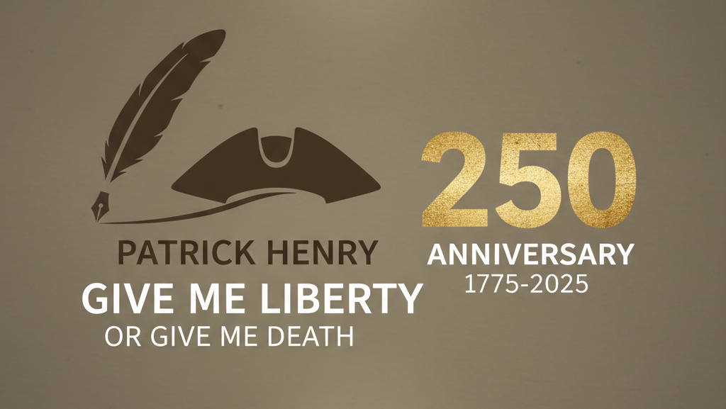 Patrick Henry's 'Give Me Liberty' Speech: 250th Anniversary Commemoration