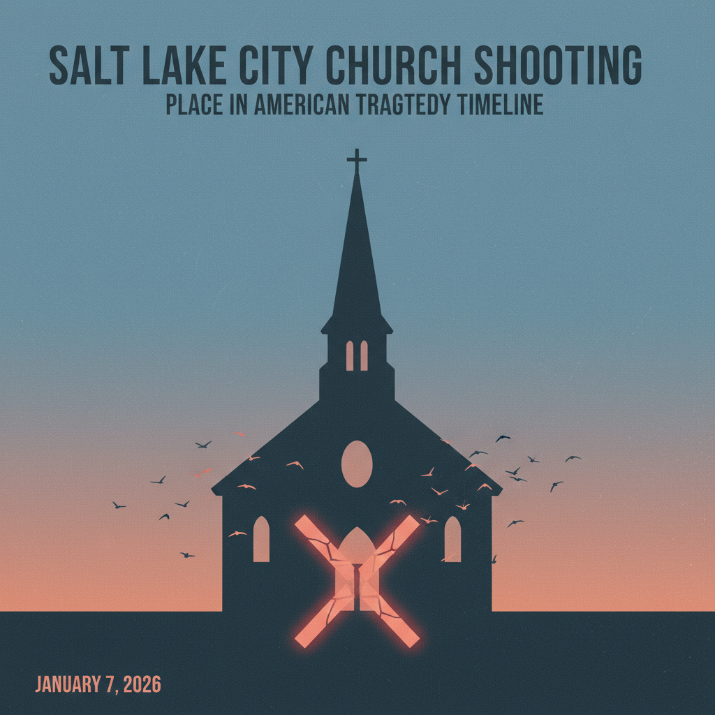 Salt Lake City Church Shooting: Place in American Tragedy Timeline
