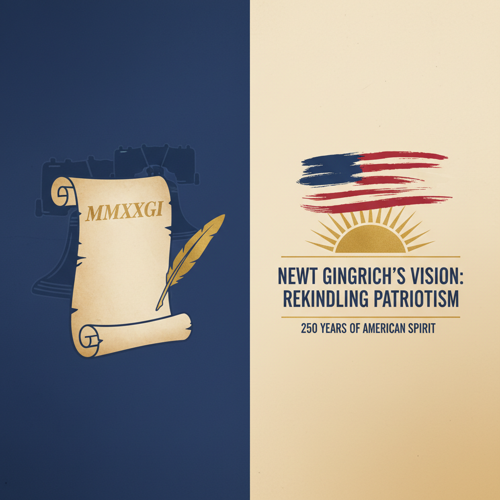 Newt Gingrich's Vision for Rekindling Patriotism Through 2026 Historical Commemorations