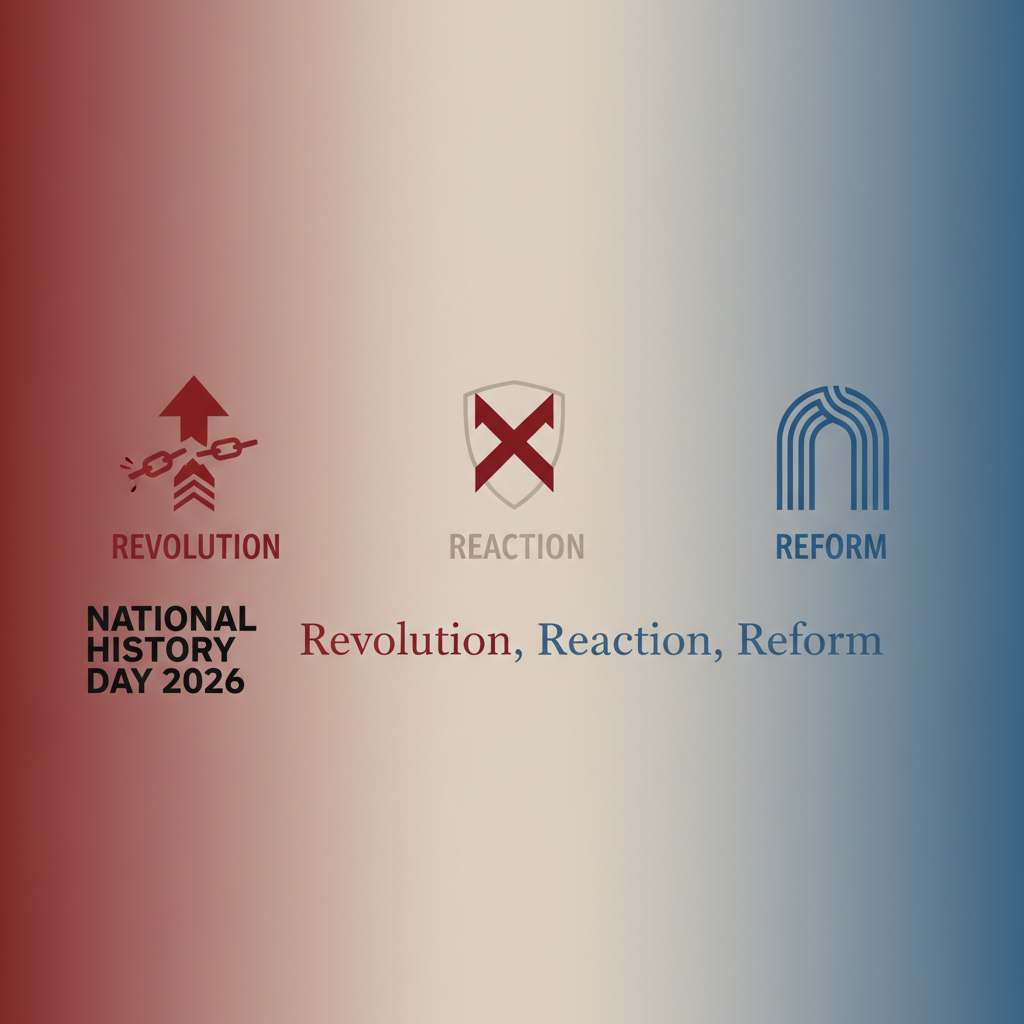 National History Day 2026 Theme: Revolution, Reaction, Reform in History