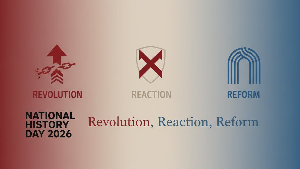 National History Day 2026 Theme: Revolution, Reaction, Reform in History