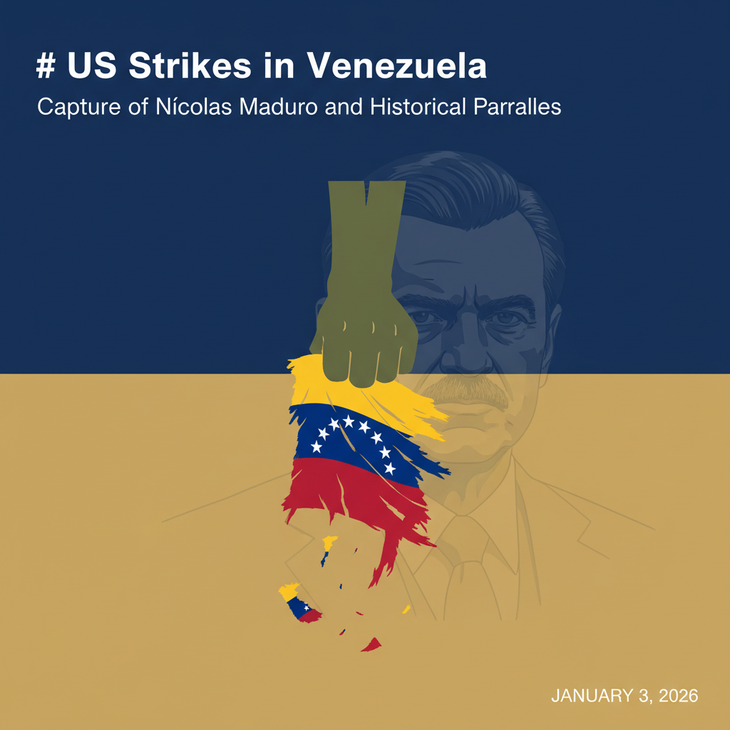 US Strikes in Venezuela: Capture of Nicolás Maduro and Historical Parallels