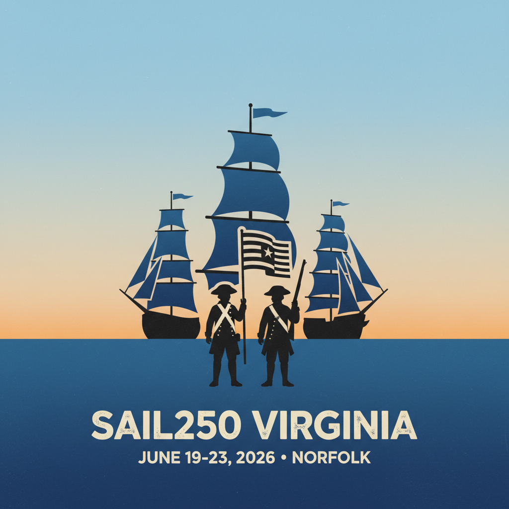 Sail250 Virginia: Tall Ships and Revolutionary War Reenactments in Norfolk 2026
