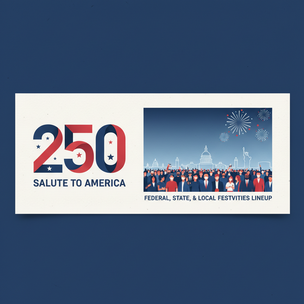 Salute to America 250: Complete Federal, State, and Local Festivities Lineup for U.S. 250th Anniversary