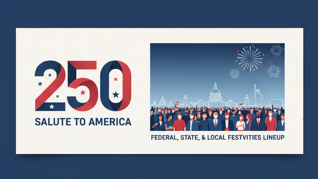 Salute to America 250: Complete Federal, State, and Local Festivities Lineup for U.S. 250th Anniversary