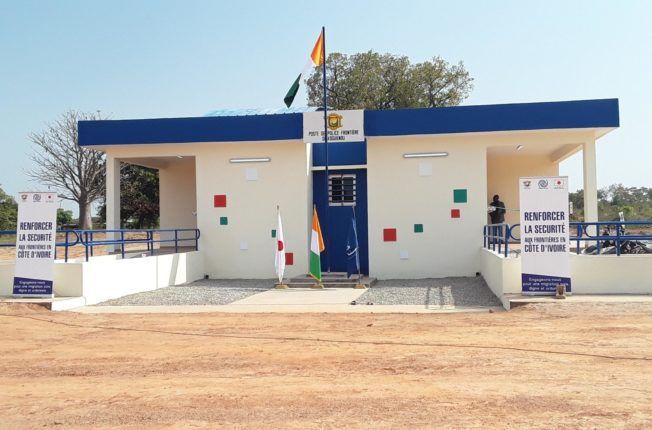 Poste de police frontière de N’Gadana (frontière Nord)