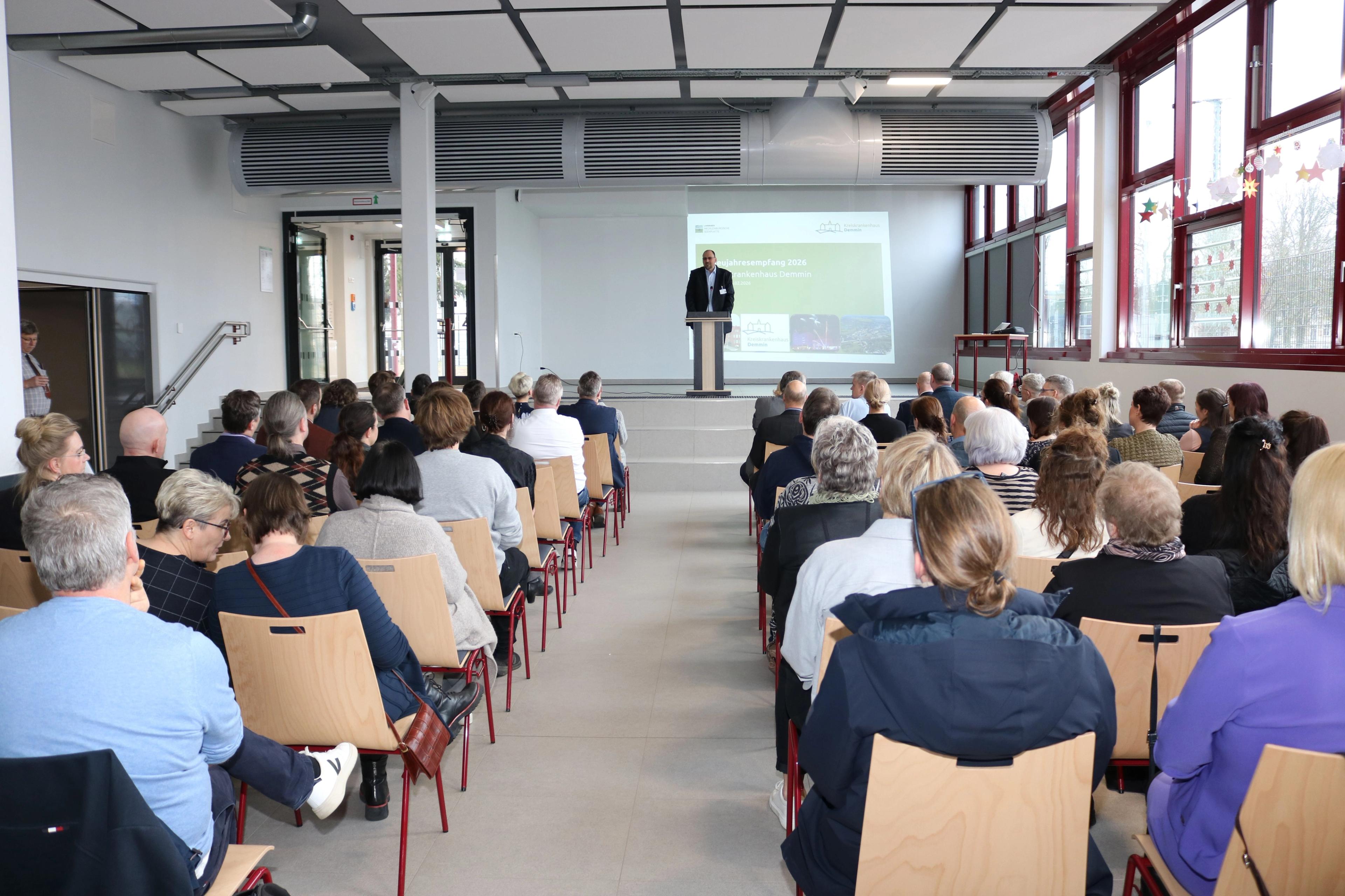 Versorgung im Flächenland – Neujahrsempfang im Kreiskrankenhaus Demmin