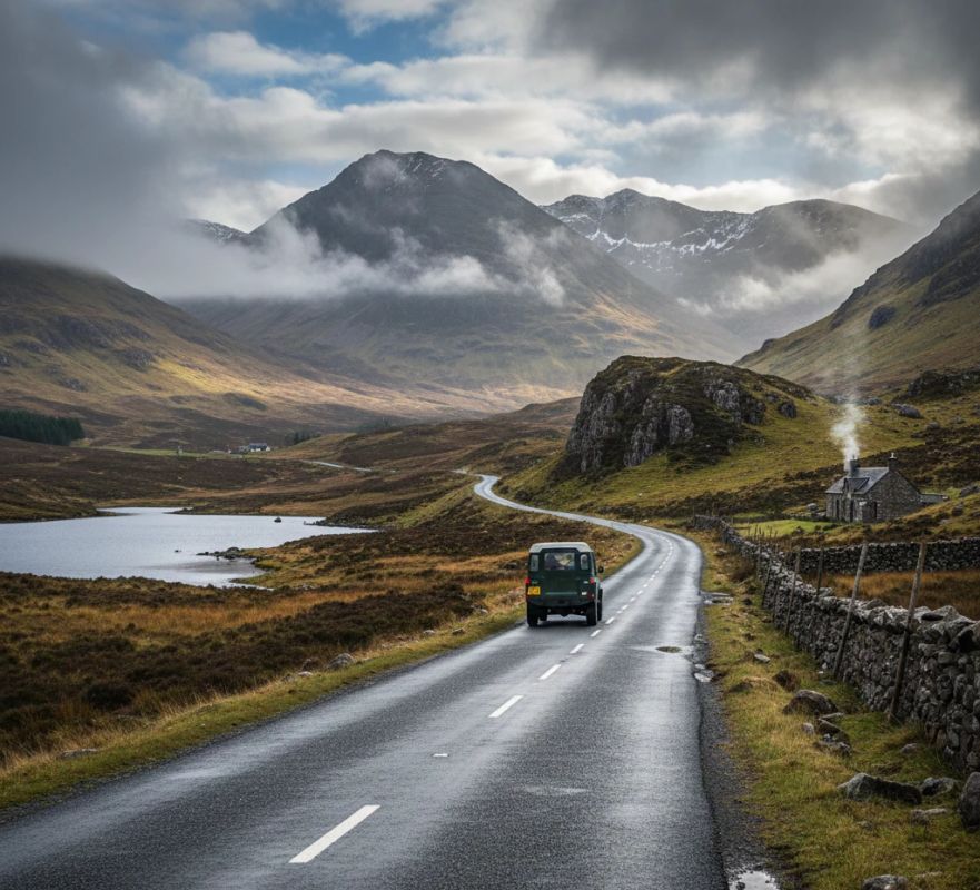 Scotland Keeps 60mph Limit on Single Carriageways