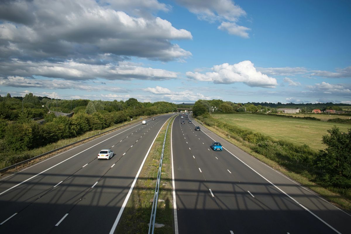 Reflective Studs on the Motorway