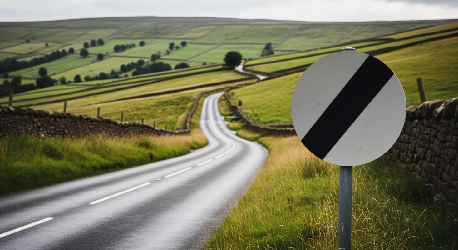 Image to illustrate What is the National Speed Limit?