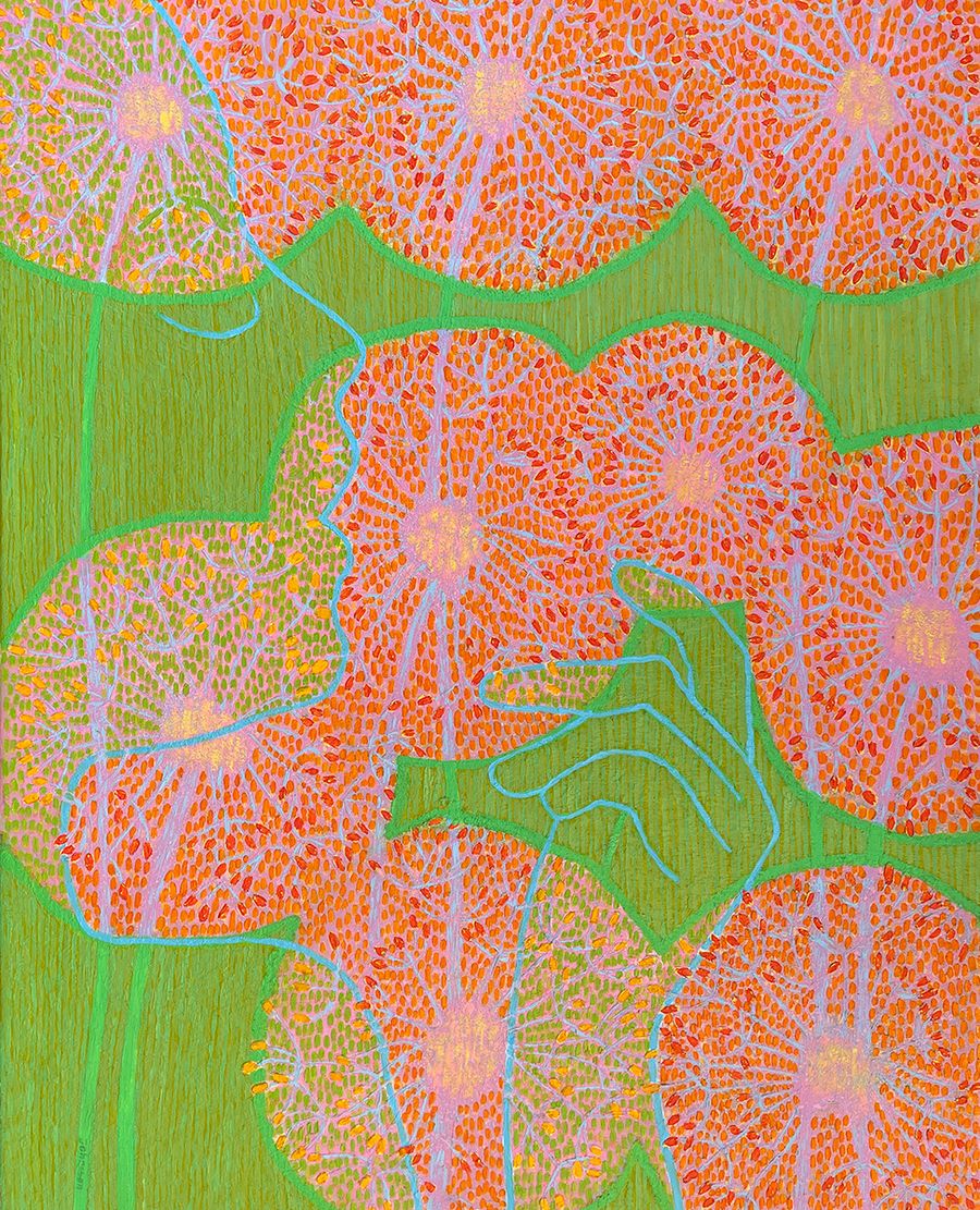 Summer Delight with Pink Dandelion