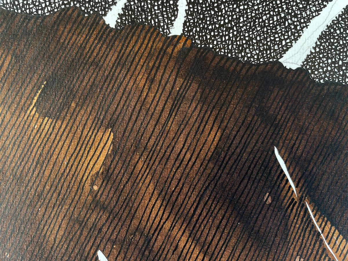 Mountains in Spring — detail 3