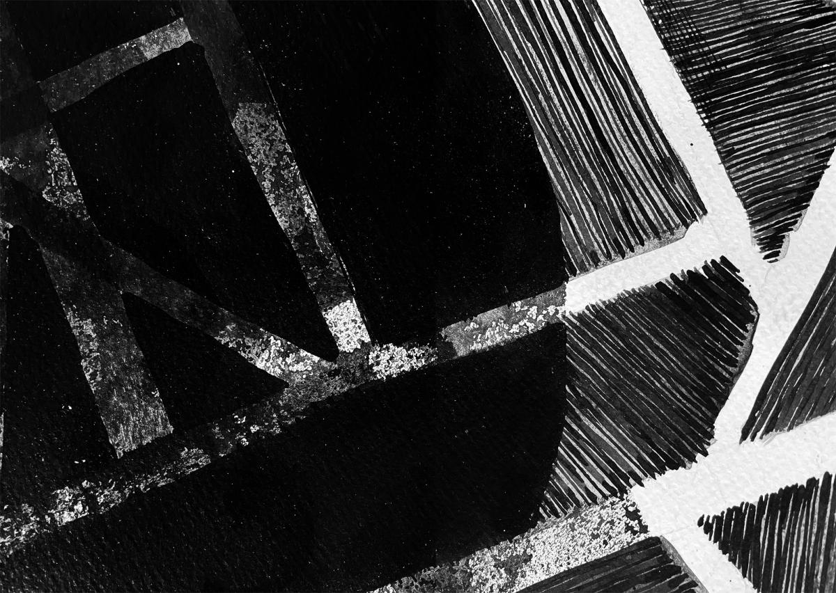 Sunrise over Fields — detail 1