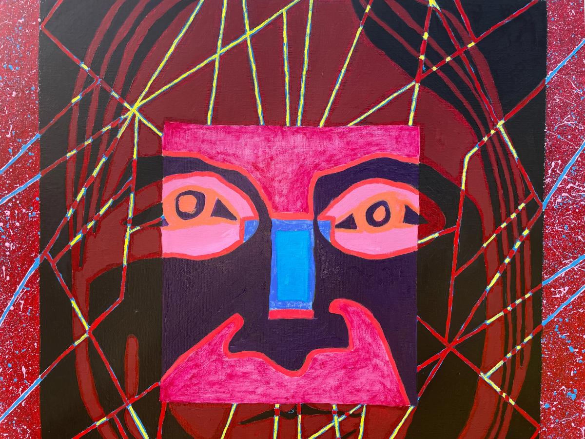 Painting of a Portrait — detail 1