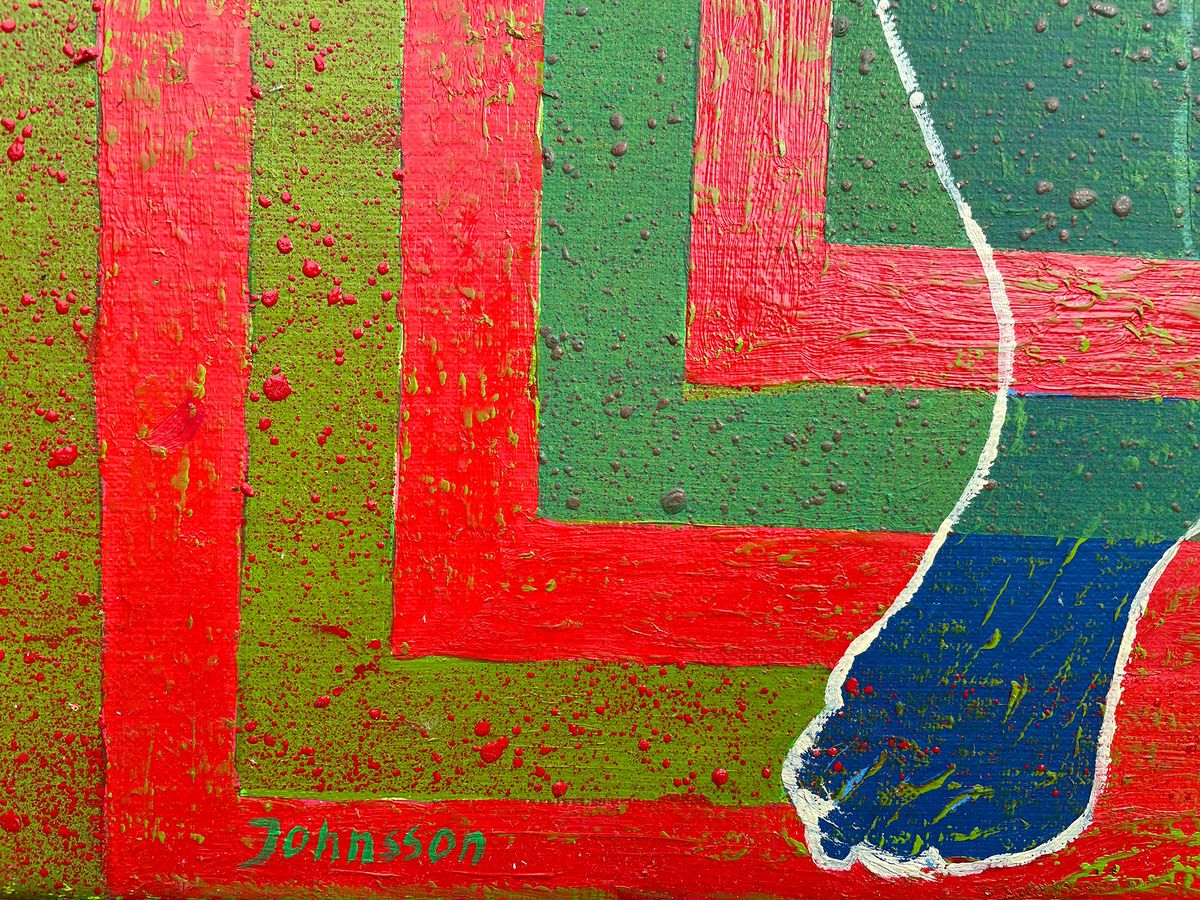 Between Green and Red — detail 2