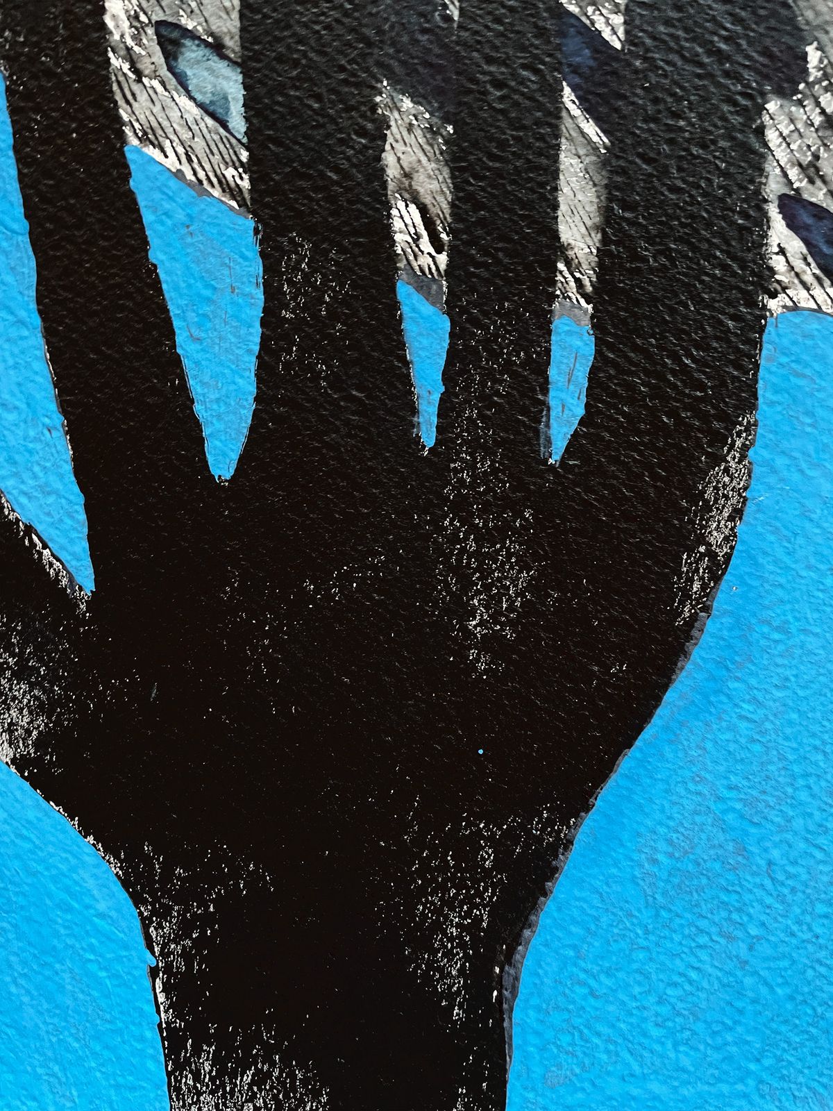 Rainfall at Night — detail 3