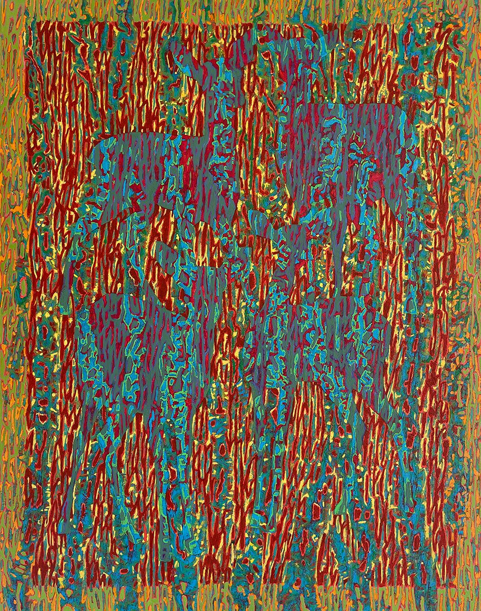 Art for wall – Magic moment in the forest – we are being watched