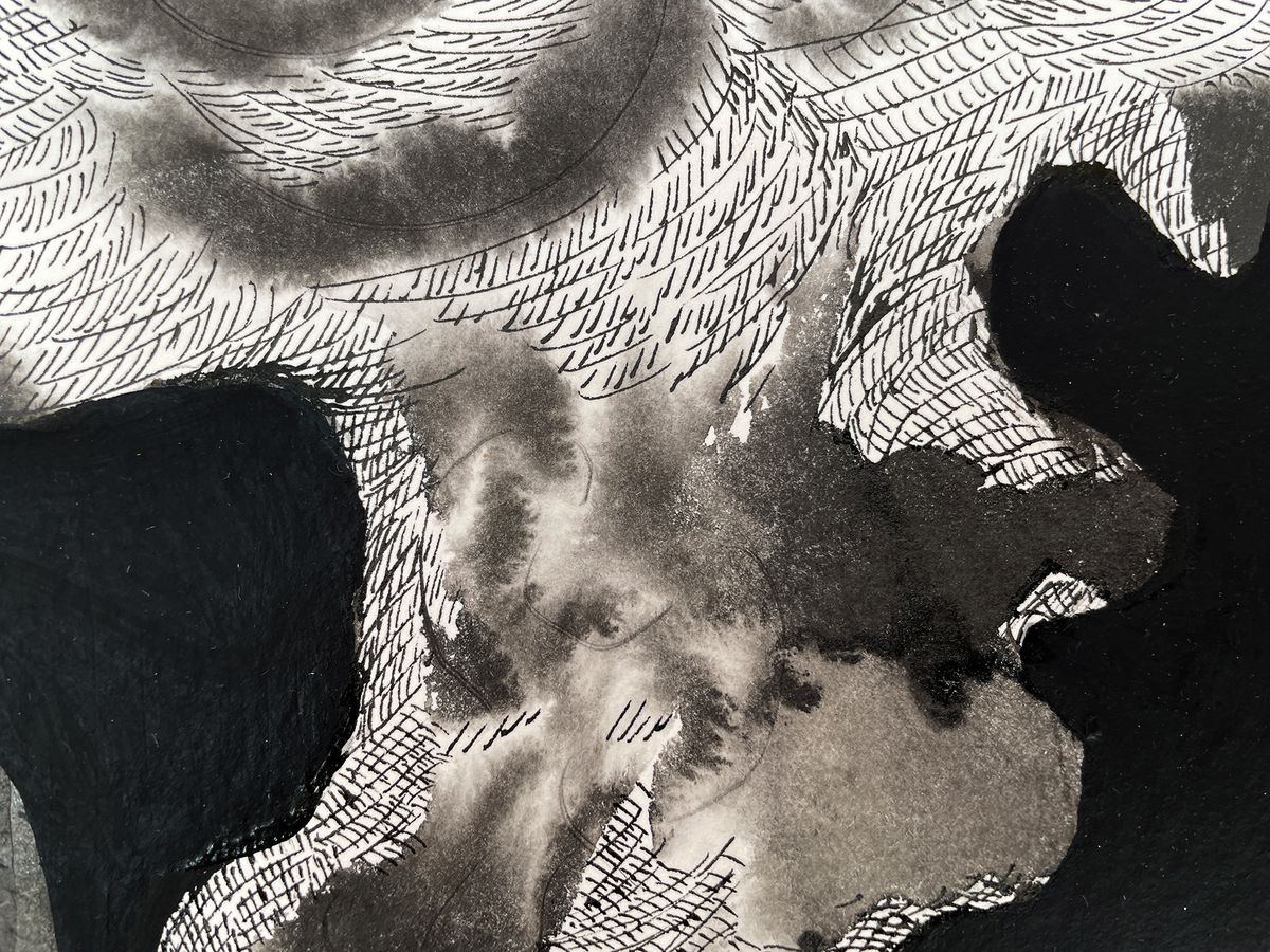 Cloudy Touch — detail 2