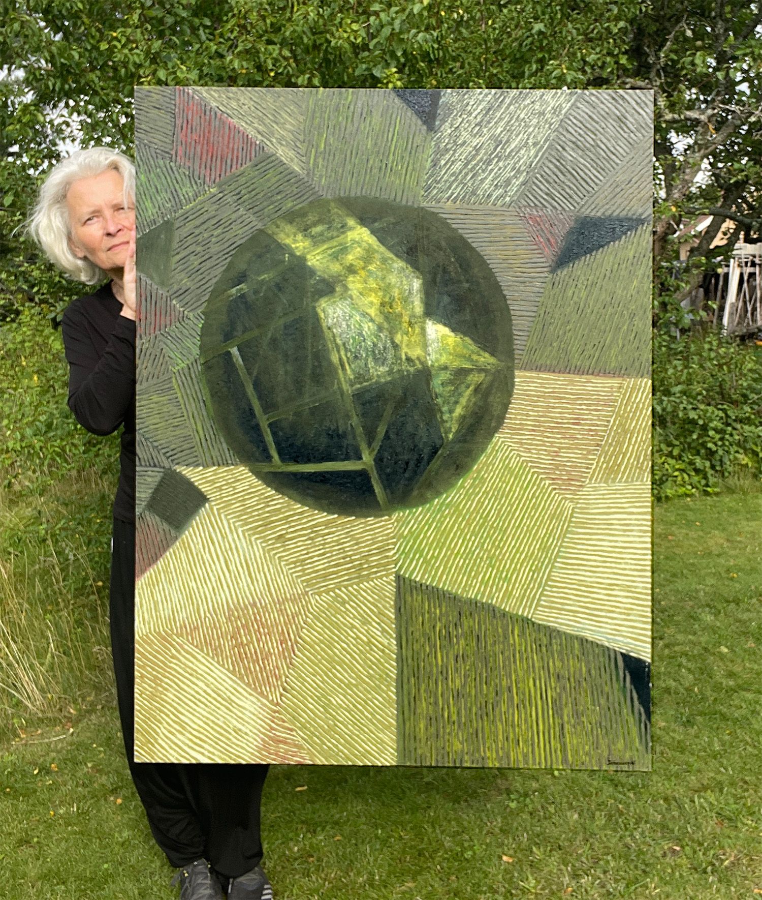Abstractionism in art – Black sunset