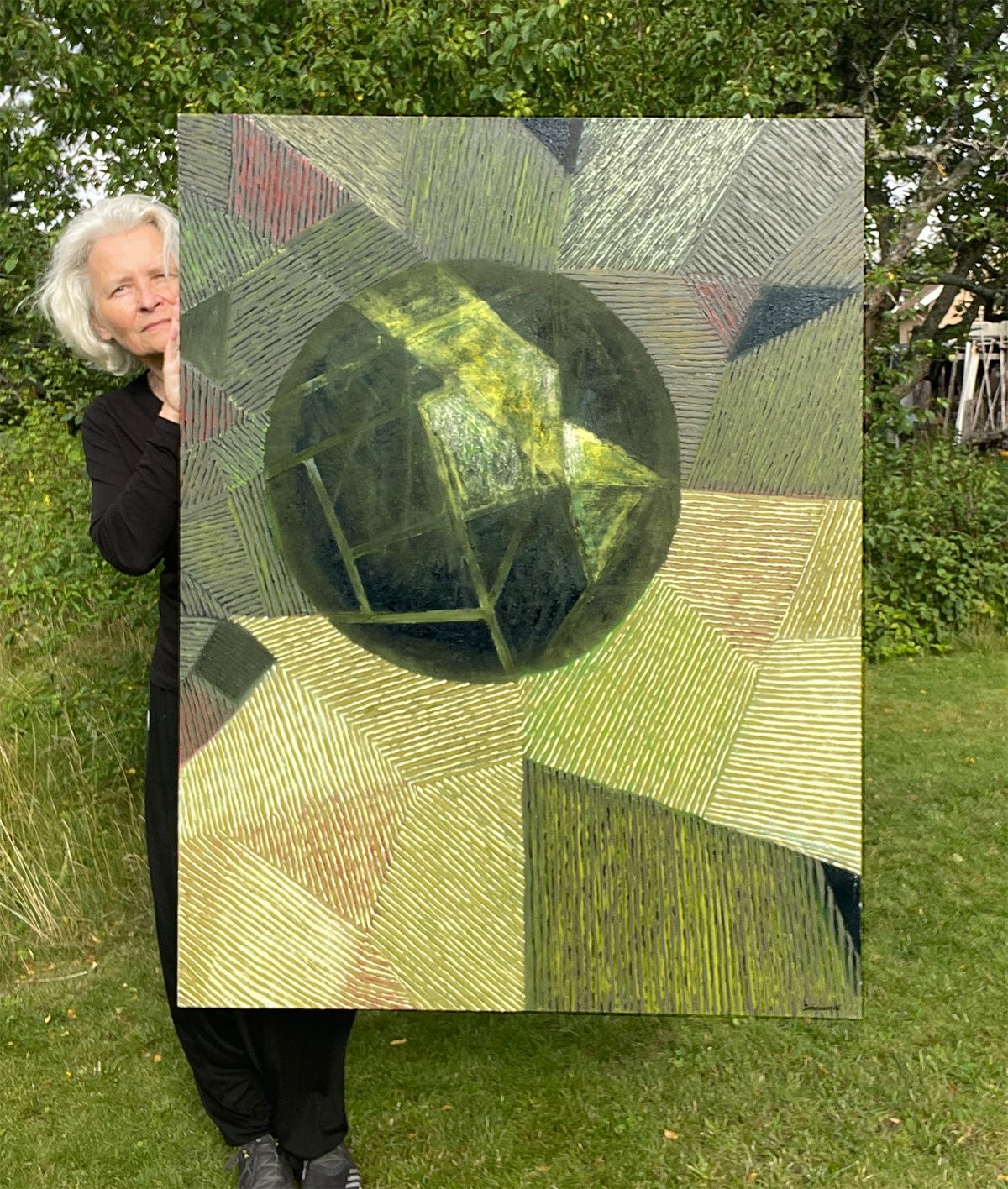 Abstractionism in art – Black sunset