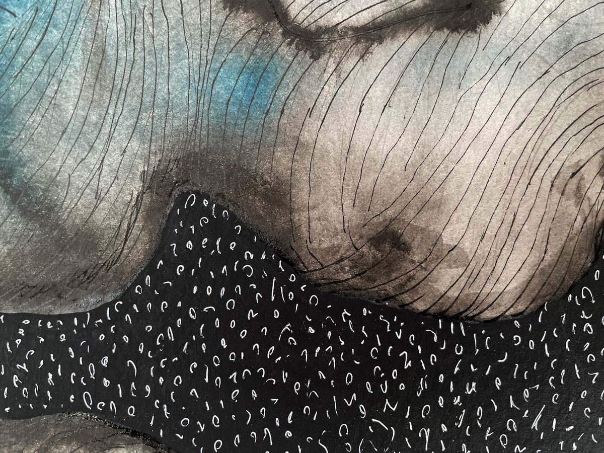 Sky Zone with Blue Clouds — detail 1